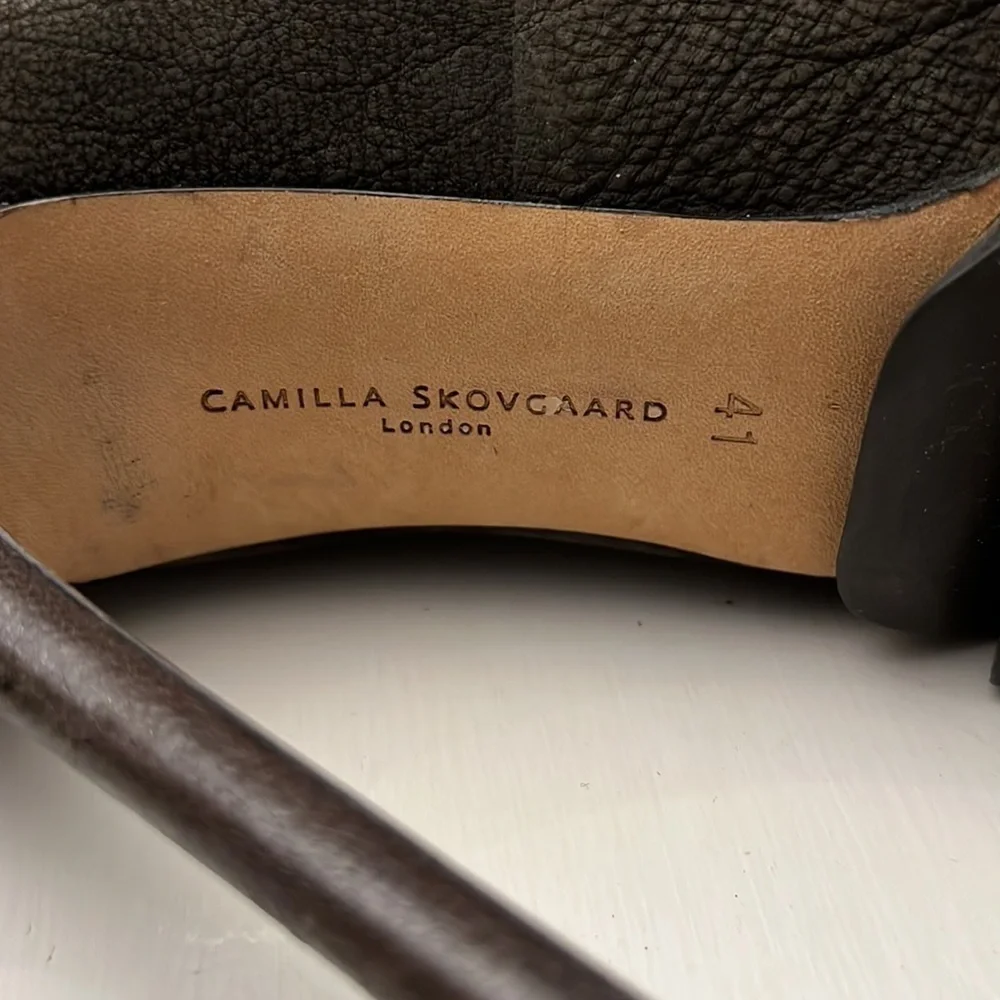 Camilla Skovgaard London Leather Spike High Heel Size 41